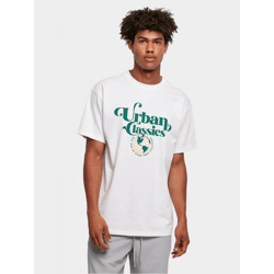 modernes Urban Classics Herren T-Shirt Oversize 220 g/m² mit Baumwolle Weiß