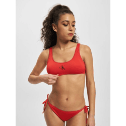 modisches Calvin Klein Damen Bikini-Top Stretch Rot
