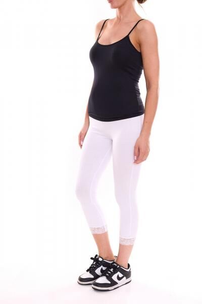 neun 9 monate Damen Umstands-Hose bequeme Schwangerschafts-Hose 82137015 Wei&szlig;