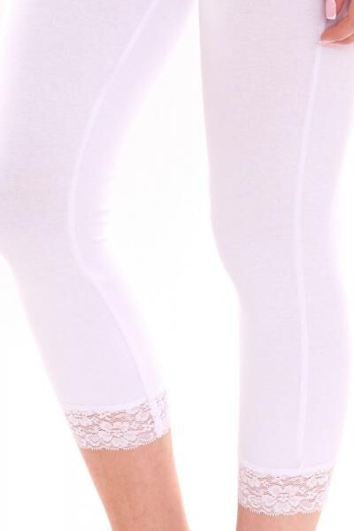 neun 9 monate Damen Umstands-Hose bequeme Schwangerschafts-Hose 82137015 Wei&szlig;