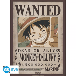 ONE PIECE - Poster Chibi 52x38 - Wanted Luffy 