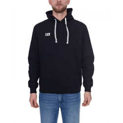 Outfitter Ocean Fabrics Thai Herren Hoodie nachhaltiger Kapuzen-Pullover im Basic-Style OUT-M-1003-OTW-03 Schwarz