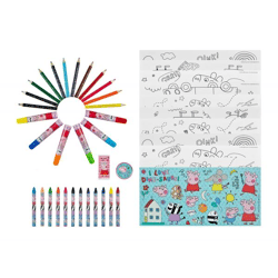 Peppa Pig - Painting box, 44 pcs