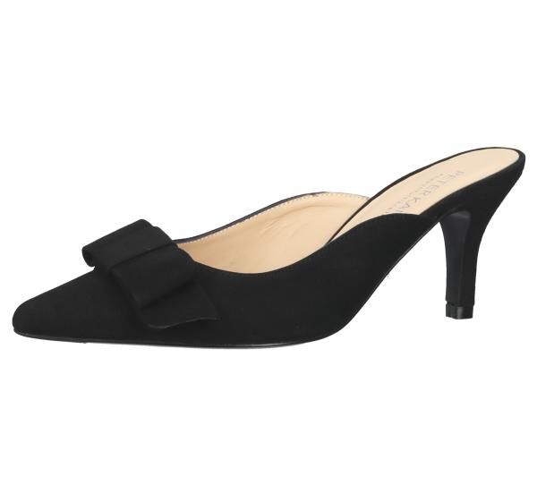 PETER KAISER Damen Pantolette Echtleder-Sandale Abend-Stiletto 60165-240 Schwarz