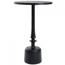 PTMD Beistelltisch Resha schwarz 62 cm