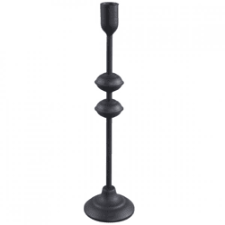 PTMD candlestick Ciba black 37 cm