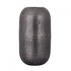 PTMD Vase Yourne M Aluminium grau 30 cm B-Wahl