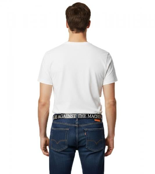 Rage Against the Machine G&uuml;rtel f&uuml;r Damen oder Herren stylischer Leder-G&uuml;rtel Freizeit-G&uuml;rtel Schwarz