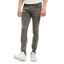 Reell Jeans Radar Stretch Super Slim Fit Jeans Grau