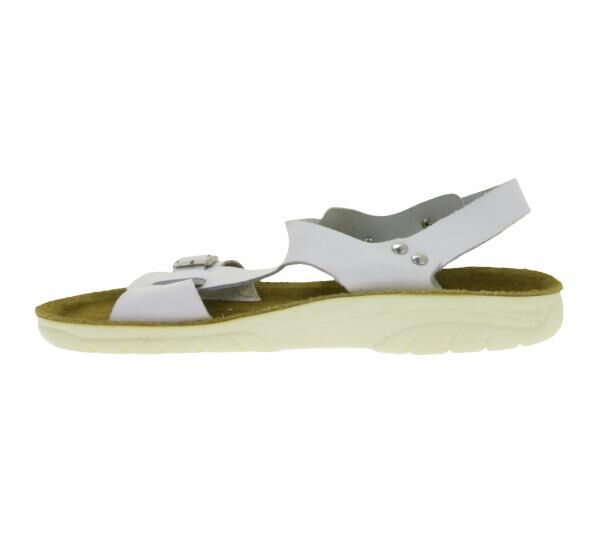 Rutschhemmende hsm Damen Arbeits-Sandalen ESD-geeignet Echtleder-Schuhe SRA-Schutzklasse Pantoletten Berufsschuhe Factory Second B-Ware Arz