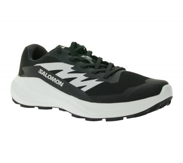 SALOMON Alphaglide Trailrunning-Schuhe mit Fuze Foam und Ortholite Sohle 9mm Sprengung 478010 30 Schwarz