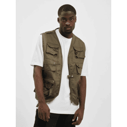 schlichte Brandit Herren Jacke Reißverschluss Taschen Khaki