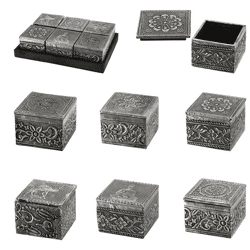 Shiva jewelry box, silver, approx. 4x4cm