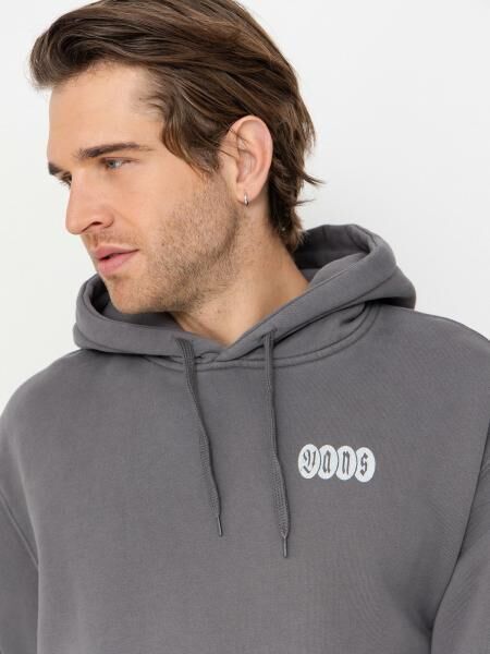 Sportliche Vans Earthbound Loose PO Fleece Mou Herren Hoodie VN000RD7-02726 Dunkel-Grau