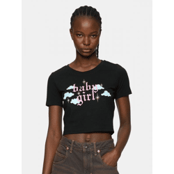 Sporty Miss Tee Women's T-Shirt, 140 g/m², Cotton Blend, Black