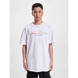Sporty Urban Classics Men's Oversized T-Shirt, 220 g/m², Cotton, White