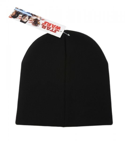 Star Wars Das Erwachen der Macht Beanie Strick-M&uuml;tze mit Kylo Ren Gesicht KC505011STW Schwarz