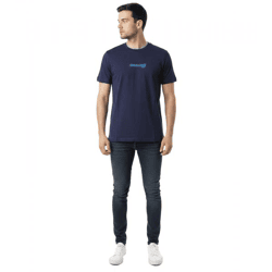 stilsicheres Formula E Herren T-Shirt nachhaltiges Baumwoll-Shirt Change Accelerated Sommer-Shirt Motorsport 701223590 001 Navy-Blau