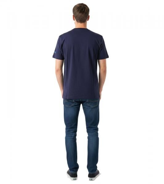 stilsicheres Formula E Herren T-Shirt nachhaltiges Baumwoll-Shirt mit Formula E Logo Sommer-Shirt Motorsport 701223608 001 Navy-Blau
