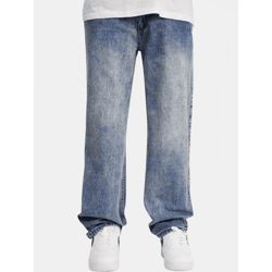 Stylish Dada Supreme Men's Zipper Denim Jeans with Cotton, Blue