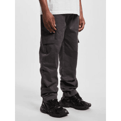 Stylish DEF Men's Straight-Fit Stretch Jeans with Drawstring, Cotton, Gray