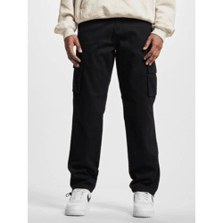 Stylish DEF Men's Stretch Jeans, 181 g/m², with Cotton, Black