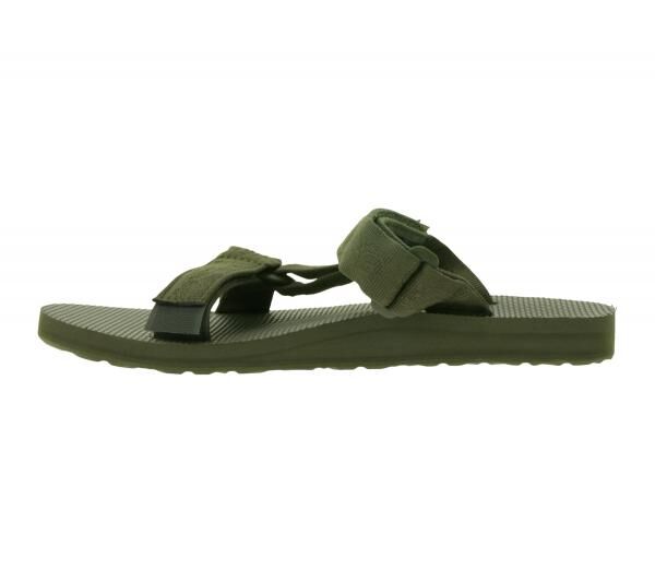 TEVA Original Universal Herren und Damen Trekking-Sandale nachhaltige Sommer-Sandale mit EVA-Zwischensohle Outdoor-Sandale 1124047 Olivgr&uuml;n
