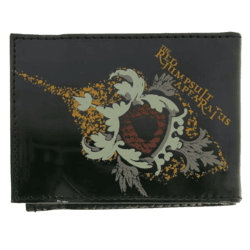 THE RED JUMPSUIT APFARATUS Stilvolle Band-Brieftasche mit auffälligen Motiv Gothic-Style LW110839RJA Schwarz/Rot/Orange