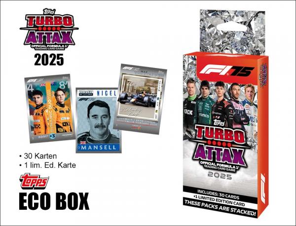 Turbo Attax Formel 1 TC 2025 &ndash; ECO BOX
