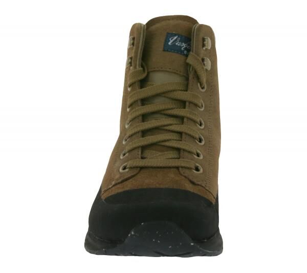 VASQUE Ascender Unisex Wander-Schuhe mit Vibram Sohle nachhaltige Trekking-Schuhe mit Echtleder 07458M-7458 Khaki/Braun