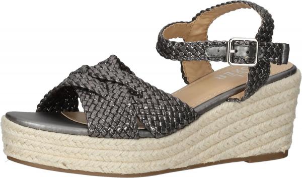 Vielseitige BULLBOXER Sandalen Sandalen f&uuml;r Damen 268013F2T GUNN Grau