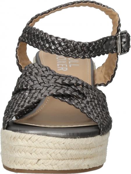 Vielseitige BULLBOXER Sandalen Sandalen f&uuml;r Damen 268013F2T GUNN Grau