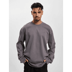 weiches DEF Herren Sweatshirt mit Baumwolle Grau