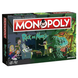 Winning Moves 45069 - Monopoly: Rick & Morty - Board game