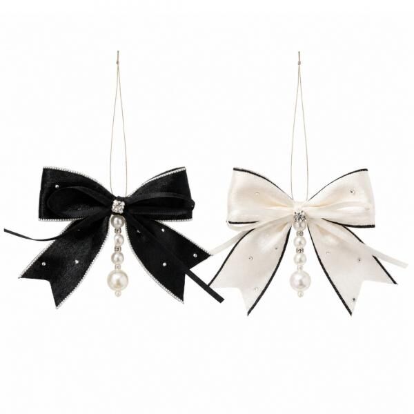 Boltze-Anhänger Perla 8 cm, 2er-Set, sortiert