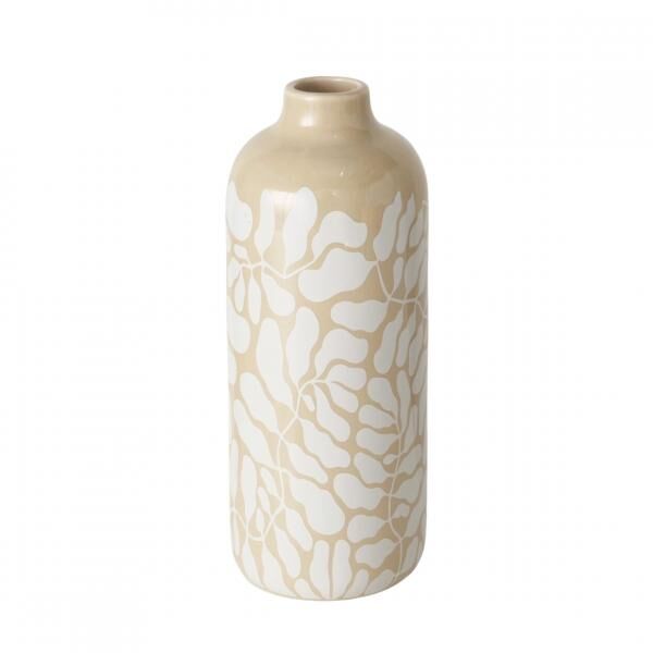 Boltze Vase Tysko beige 18 cm