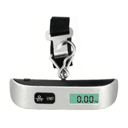 Digitale Küchenwaage bis 50 kg – LCD-Display – Temperaturanzeige – Batterie inklusive
