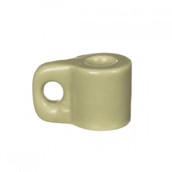 Kerzenhalter Chubby grün 6,5 cm