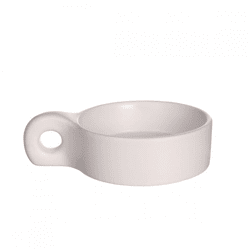 Kerzenhalter Chubby weiß 13,5 cm