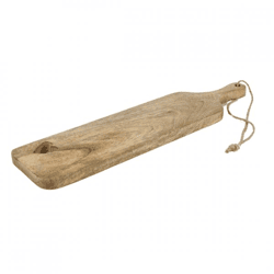 Servierbrett Herz aus Mangoholz 50 cm