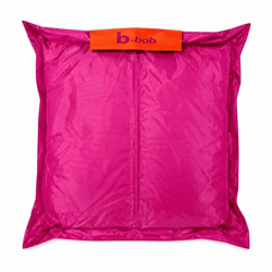 Tiseco Sitzkissen Plumette, fuchsia, 40 x 40 cm