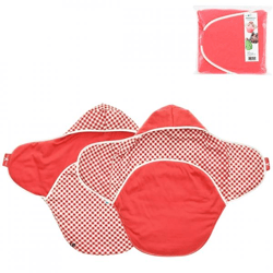 Wallaboo Babydecke Coco rot/orange 70 x 90 cm