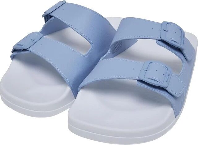 6,99 Pro Paar, Karl Kani Street Slide Beige, Blau | Restposten | B2B