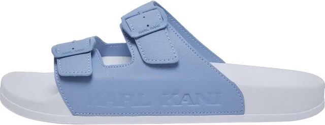 6,99 Pro Paar, Karl Kani Street Slide Beige, Blau | Restposten | B2B