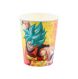 8 BECHER 250ML PLASTIC FREE DRAGON BALL SUPER © DIA 5.2 cm x 8.8 cm / DIA HAUT 7.5 cm