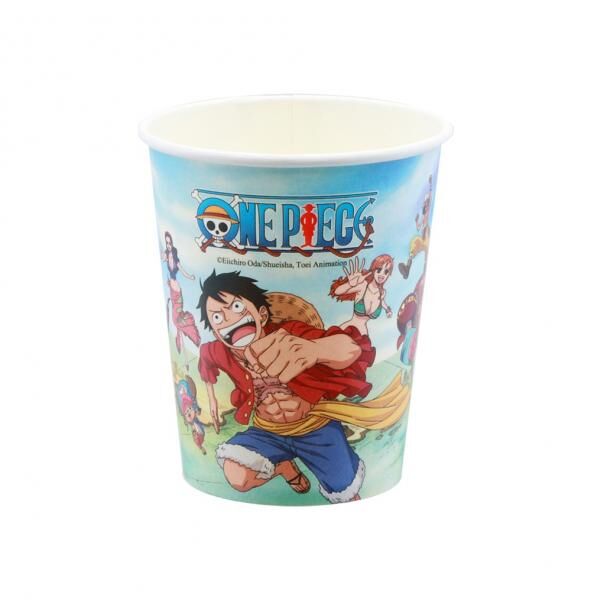 8 BECHER 250ML PLASTIC FREE ONE PIECE &copy; DIA 5.2 cm x 8.8 cm / DIA HAUT 7.5 cm