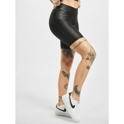 bequeme Urban Classics Damen Shorts Stretch 180 g/m² Schwarz