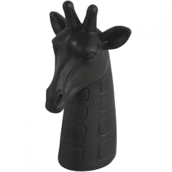 Countryfield Statue Giraffe Mokambo M schwarz 33 cm