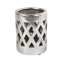 Countryfield Teelichthalter Dassel S silber 12 cm