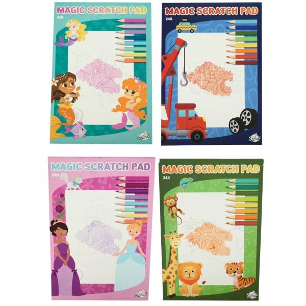 Craft Universe Magic Scratch A5 Heft 4 sortiert